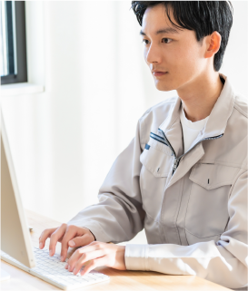 作業中の社員イメージ