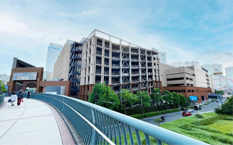 「横浜市某大型商業施設」外壁改修工事　施工後画像