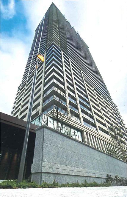 「大阪府某分譲新築超高層マンション」画像